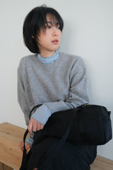 compact duffle bag (black)