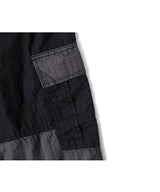 BN HBT Contrast Cargo Pants (Black)