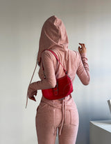 Bobby Broach SET Corset Sweat Suit Set
