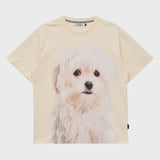 マルチーズフェイス半袖Tシャツ