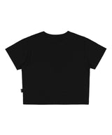 [PPG X FANCY] P.P.G BASIC CROP TEE (BLACK)_F23PG1010