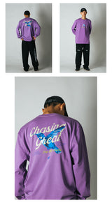 DAKYAM 2023 AW タイニーバットマイティーハミングバードマンダラフラワーロングTシャツ
