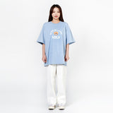 TEDDY BEAR (BEAR DOLL) SHORT SLEEVE T-SHIRT SKY BLUE