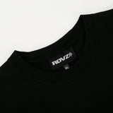 フラワーリーフロゴTシャツ / flower leaf logo t-shirts - BLACK