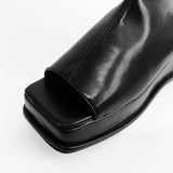 2 3 Open To Ankle Boots