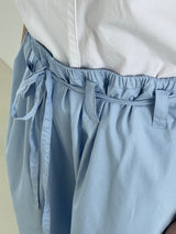 Natural Sleeky string pants