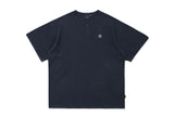 ボタンアップ / BUTTON UP WAFFLE HENLEY NECK_NAVY