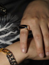 no.48リング / no.48 ring silver (#12 size) boa wei dong han pick