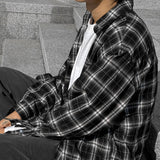 ASCLO デルグラデーションチェックシャツ (2color)