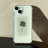 Green Four-leaf Phone Case