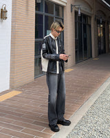 90's バイクレザージャケット / 90's Bike Leather Jacket (2 colors)