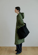 ユニセックスカンバスバッグ/unisex canvas bag black