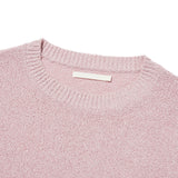 COLLECTION HALF SLEEVE CROP KNIT [PINK]