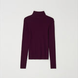 Basic Ribbed High-Neck
