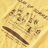ダイビングプリントオーバーフィットTシャツ / DIVING PRINT OVERFIT T-SHIRT _ YELLOW