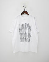 ヒューマンプリントショートスリーブTシャツ / Human printing short sleeve T-shirt (2color)