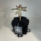 フラフィーポット / FLUFFY POT (XS / BLACK)