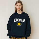 テニスボールスウェットシャツ/TENNIS BALL SWEATSHIRT_NAVY