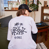 Palm Tree Logo T-Shirts White