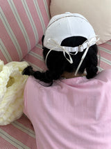 リボンキャップ/ribbon cap (white)