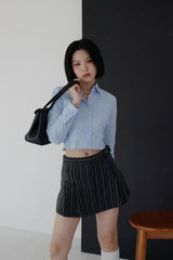 Leta Crop Shirt (2color)