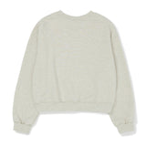 Flower Hand Graphic Sweatshirt [OATMEAL] (6674519064694)