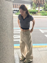 Marshmallow stripe knit 