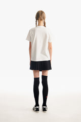 ウィティーバニーワッペンTシャツ／WITTY BUNNY WAPPEN T-SHIRT [WHITE]
