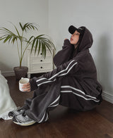 (UNISEX) ドスフリースストリングフード