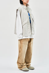 Salt Dyeing Double Denim