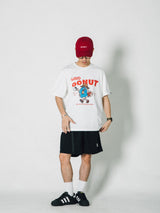 マンデイボスモーニングコールスイートハートサークルボスTシャツ