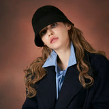 Metal tip bell hat