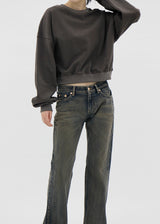 イージーピグメントスウェットシャツ / Easy Pigment Sweatshirt (3color)