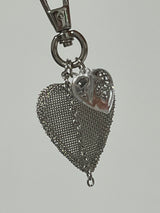 MADE silver net Keyring