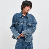 JINRO OVERSIZED DENIM TRUCKER JACKET