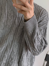 シナモンツイストVニット