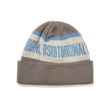 INT ダブルラインビーニー / BSR2223FWBN010 INT DOUBLE LINE BEANIE GRAY