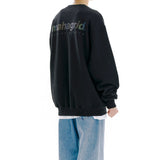 レインボーリフレクティブロゴ/RAINBOW REFLECTIVE LOGO CREWNECK