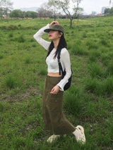Grow string cargo skirt