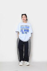 オールナイトレタリングショートスリーブTシャツ / All Night Lettering Short Sleeve T-shirt
