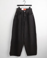 Loon メガバルーンフィット ロングワイドデニムパンツ