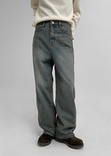 [MADE] Mood Wide Denim Pants