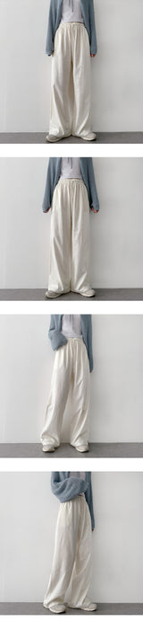 Summer soft linen spandex bendable pants