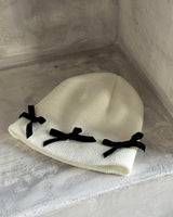 Ribbon kitsch beanie