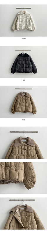 Luna Knitwear 衿キルティングパッド入りジャンパー
