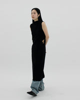 チューニングスプリットロングワンピース / Tuning Split Long One Piece (2color)