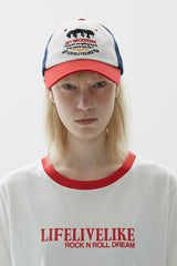ゲットバックメッシュキャップ / Get back Mesh cap (multi)
