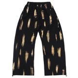 bleach side tuck string sweat pants
