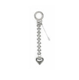 Heart Drop Chain Keyring