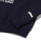 ウィティーバニープラネットエクスプローラークロップフーディー / WITTY BUNNY PLANET EXPLORER CROP HOODIE [NAVY]